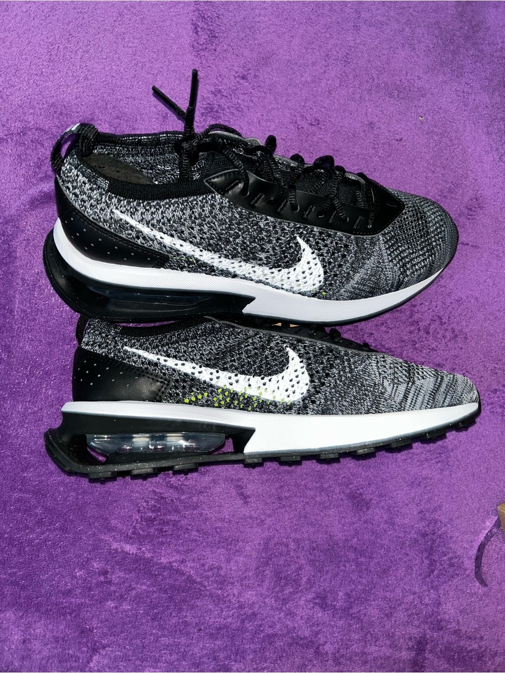 Nike Women’s Air Max Flyknit Sneaker - Black/White
